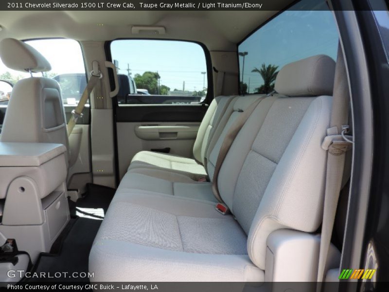 Taupe Gray Metallic / Light Titanium/Ebony 2011 Chevrolet Silverado 1500 LT Crew Cab