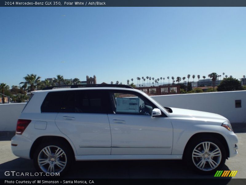 Polar White / Ash/Black 2014 Mercedes-Benz GLK 350