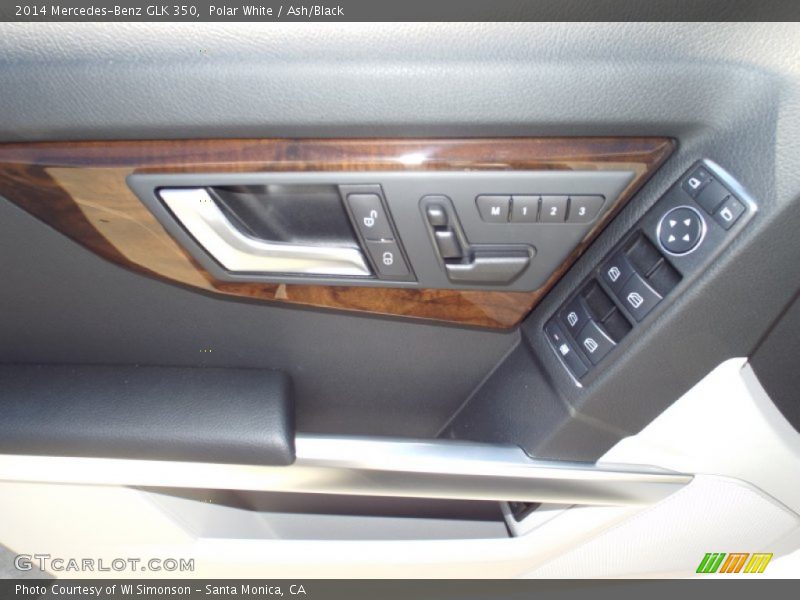 Polar White / Ash/Black 2014 Mercedes-Benz GLK 350