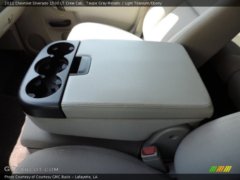 Taupe Gray Metallic / Light Titanium/Ebony 2011 Chevrolet Silverado 1500 LT Crew Cab