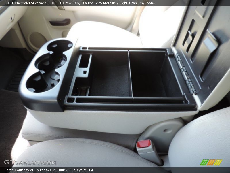 Taupe Gray Metallic / Light Titanium/Ebony 2011 Chevrolet Silverado 1500 LT Crew Cab
