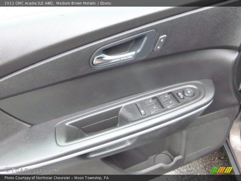 Medium Brown Metallic / Ebony 2011 GMC Acadia SLE AWD