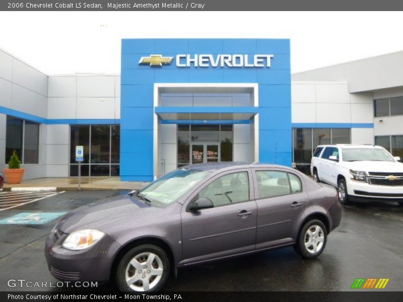 Majestic Amethyst Metallic / Gray 2006 Chevrolet Cobalt LS Sedan
