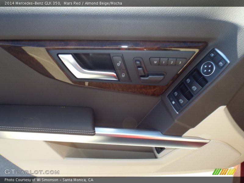 Mars Red / Almond Beige/Mocha 2014 Mercedes-Benz GLK 350
