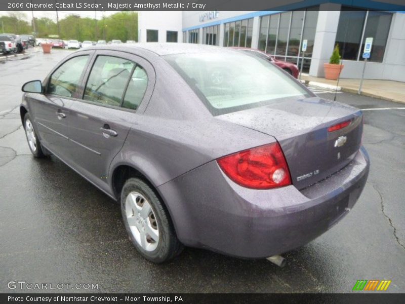 Majestic Amethyst Metallic / Gray 2006 Chevrolet Cobalt LS Sedan
