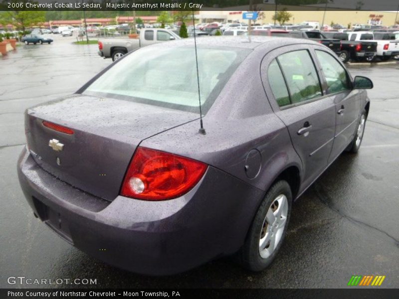 Majestic Amethyst Metallic / Gray 2006 Chevrolet Cobalt LS Sedan