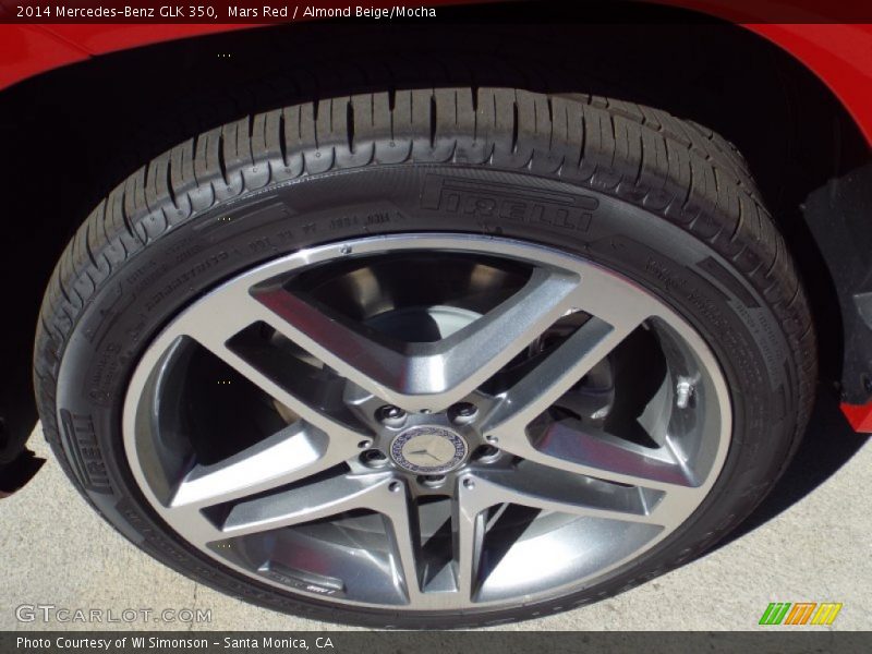 Mars Red / Almond Beige/Mocha 2014 Mercedes-Benz GLK 350