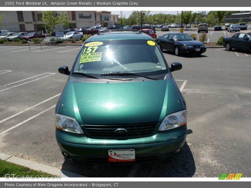 Amazon Green Metallic / Medium Graphite Grey 2002 Ford Windstar LX