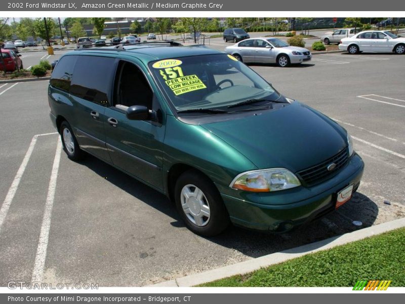 Amazon Green Metallic / Medium Graphite Grey 2002 Ford Windstar LX