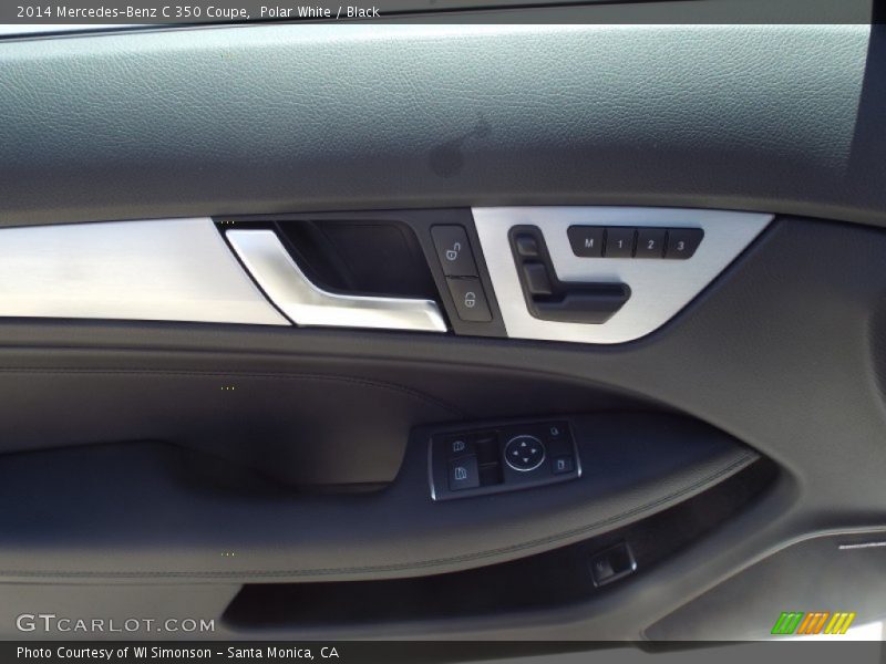 Polar White / Black 2014 Mercedes-Benz C 350 Coupe