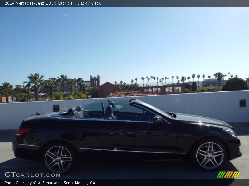 Black / Black 2014 Mercedes-Benz E 350 Cabriolet