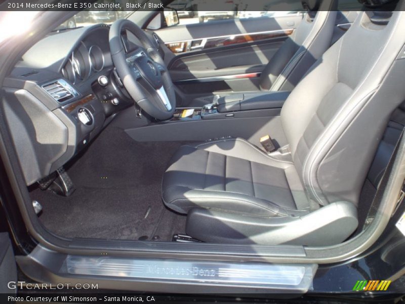 Black / Black 2014 Mercedes-Benz E 350 Cabriolet