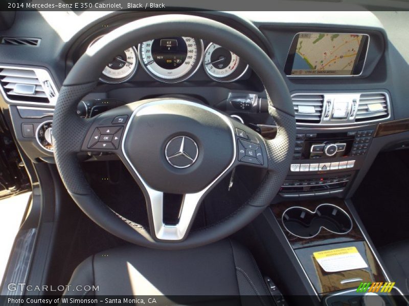 Black / Black 2014 Mercedes-Benz E 350 Cabriolet