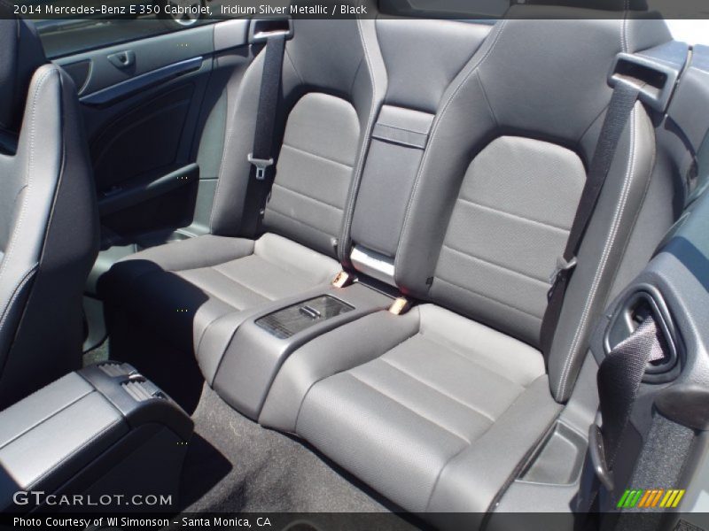 Iridium Silver Metallic / Black 2014 Mercedes-Benz E 350 Cabriolet