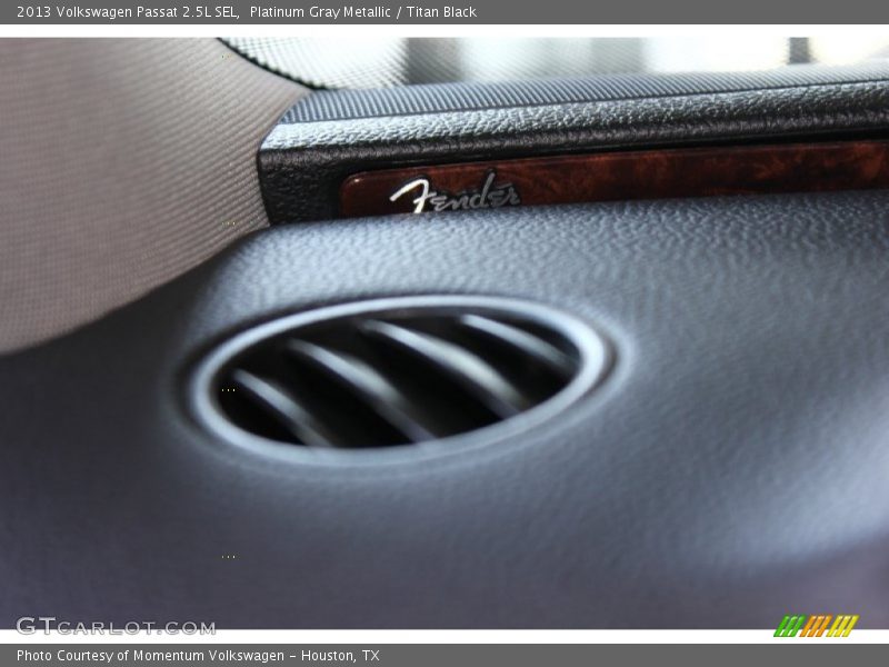 Platinum Gray Metallic / Titan Black 2013 Volkswagen Passat 2.5L SEL