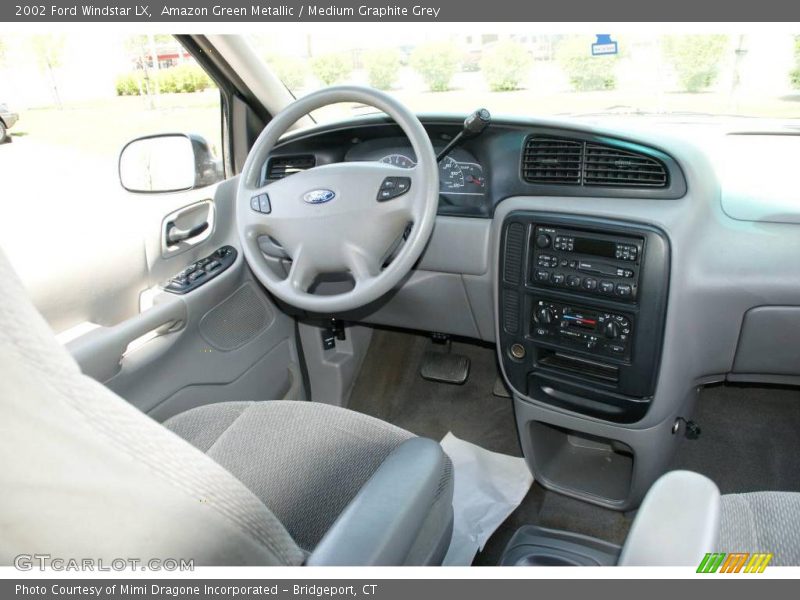 Amazon Green Metallic / Medium Graphite Grey 2002 Ford Windstar LX