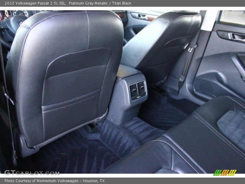 Platinum Gray Metallic / Titan Black 2013 Volkswagen Passat 2.5L SEL