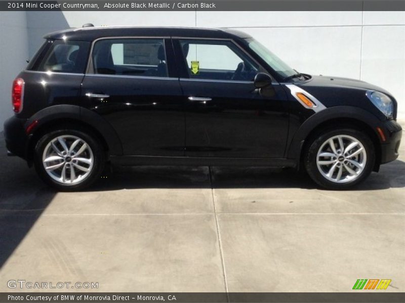 Absolute Black Metallic / Carbon Black 2014 Mini Cooper Countryman