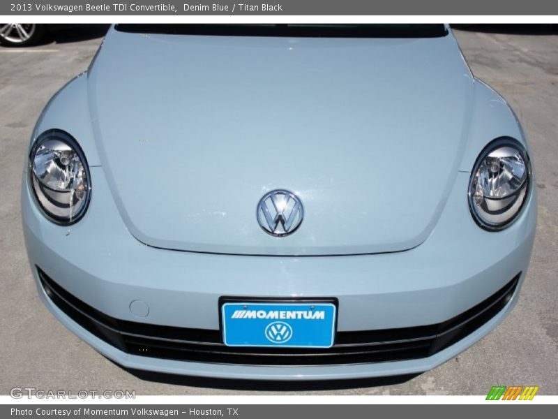 Denim Blue / Titan Black 2013 Volkswagen Beetle TDI Convertible
