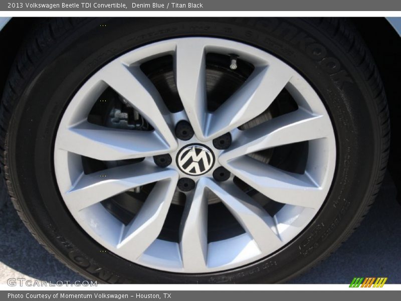 Denim Blue / Titan Black 2013 Volkswagen Beetle TDI Convertible