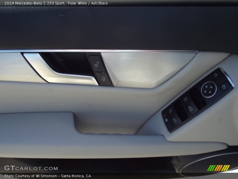 Polar White / Ash/Black 2014 Mercedes-Benz C 250 Sport