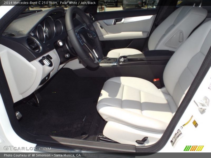 Polar White / Ash/Black 2014 Mercedes-Benz C 250 Sport