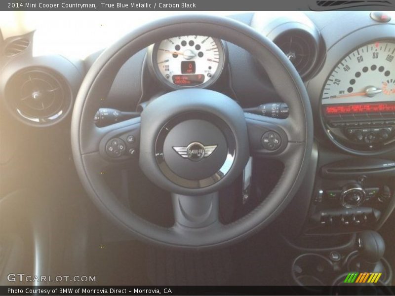 True Blue Metallic / Carbon Black 2014 Mini Cooper Countryman