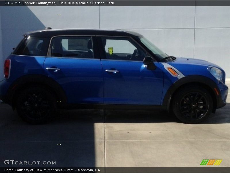 True Blue Metallic / Carbon Black 2014 Mini Cooper Countryman