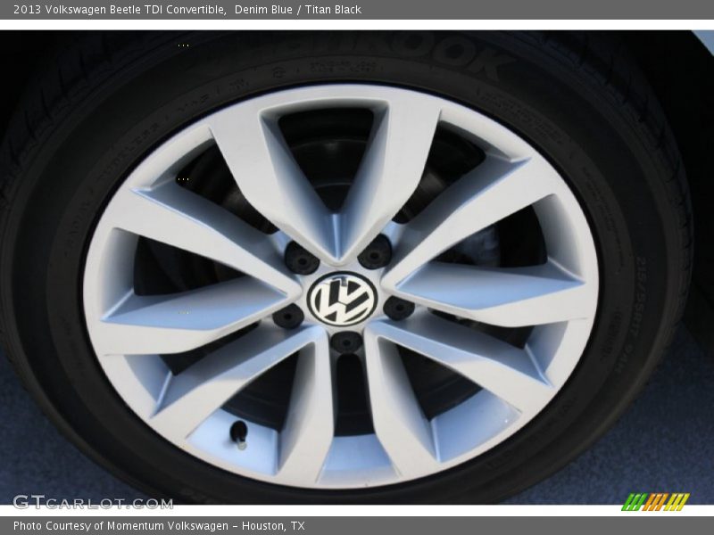 Denim Blue / Titan Black 2013 Volkswagen Beetle TDI Convertible
