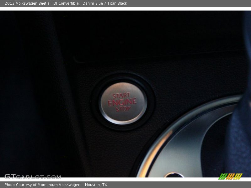 Denim Blue / Titan Black 2013 Volkswagen Beetle TDI Convertible
