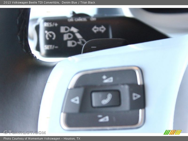 Denim Blue / Titan Black 2013 Volkswagen Beetle TDI Convertible
