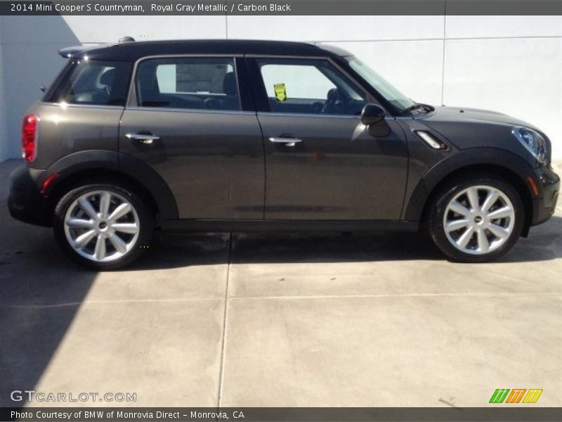 Royal Gray Metallic / Carbon Black 2014 Mini Cooper S Countryman