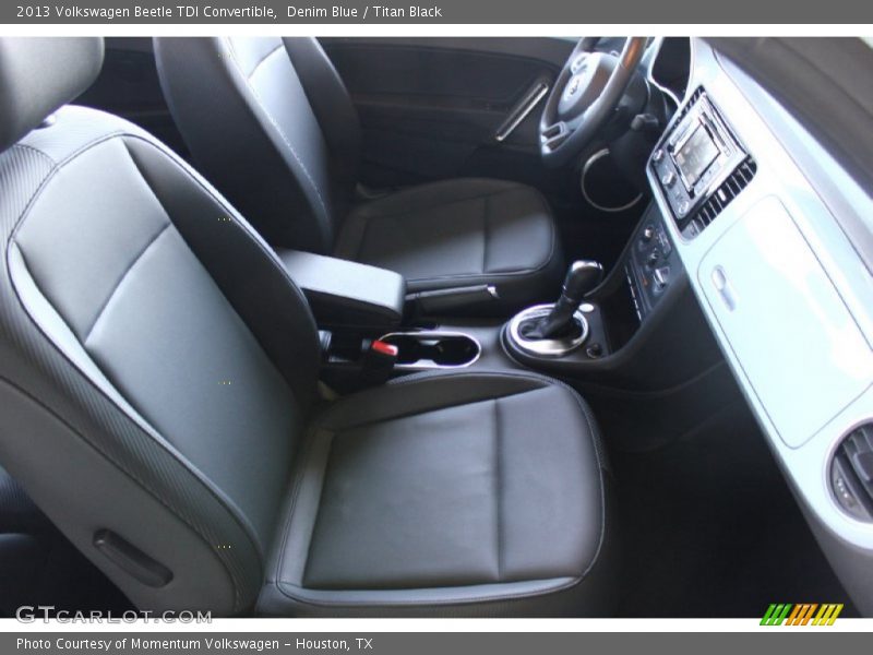 Denim Blue / Titan Black 2013 Volkswagen Beetle TDI Convertible