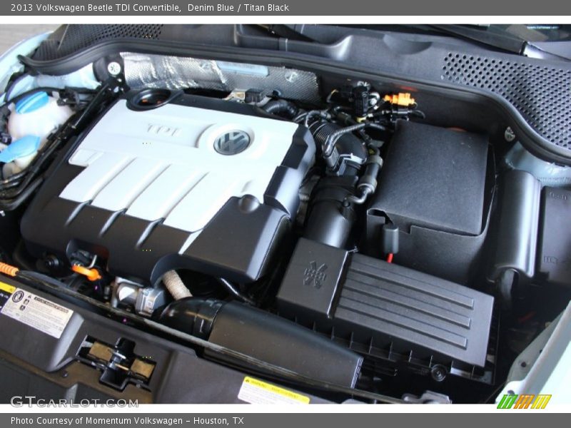 Denim Blue / Titan Black 2013 Volkswagen Beetle TDI Convertible