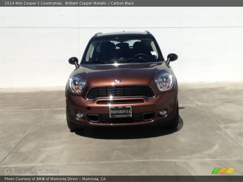 Brilliant Copper Metallic / Carbon Black 2014 Mini Cooper S Countryman