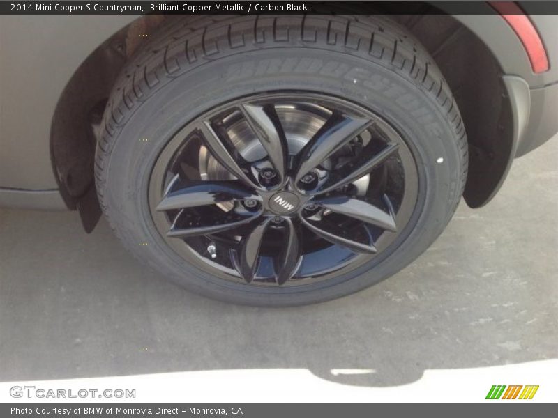Brilliant Copper Metallic / Carbon Black 2014 Mini Cooper S Countryman