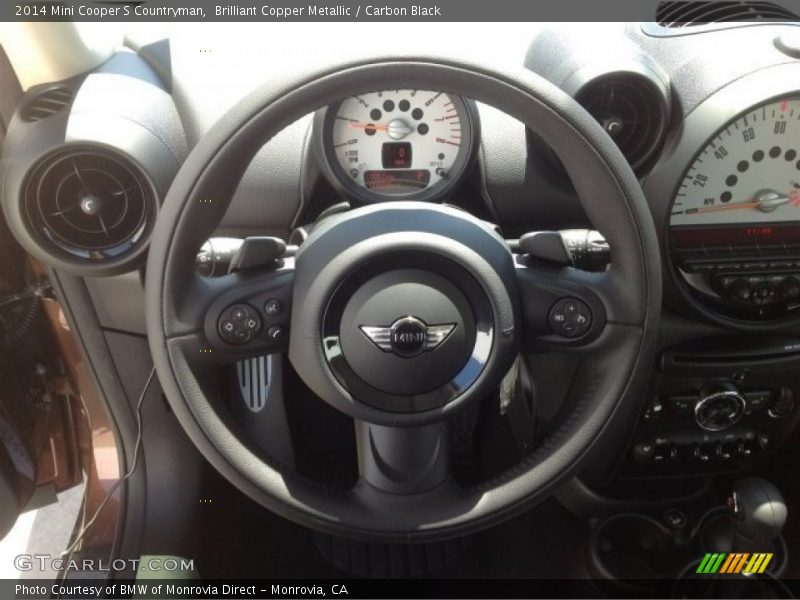 Brilliant Copper Metallic / Carbon Black 2014 Mini Cooper S Countryman
