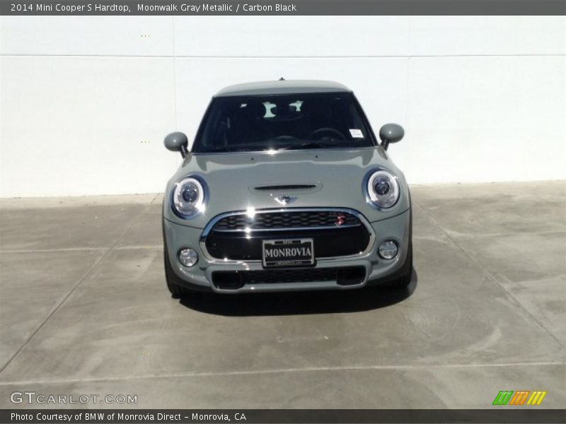 Moonwalk Gray Metallic / Carbon Black 2014 Mini Cooper S Hardtop