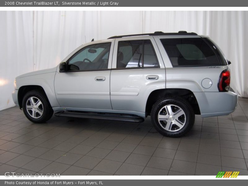 Silverstone Metallic / Light Gray 2008 Chevrolet TrailBlazer LT
