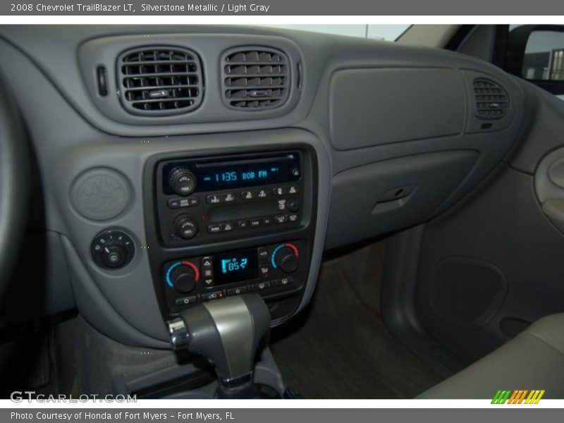 Silverstone Metallic / Light Gray 2008 Chevrolet TrailBlazer LT
