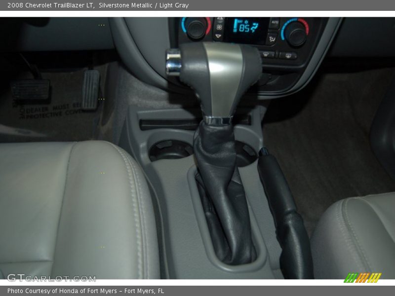 Silverstone Metallic / Light Gray 2008 Chevrolet TrailBlazer LT