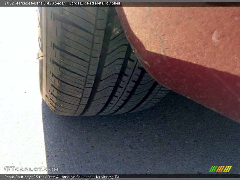Bordeaux Red Metallic / Shell 2002 Mercedes-Benz S 430 Sedan