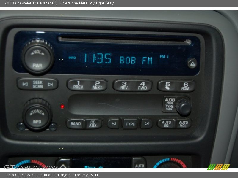 Silverstone Metallic / Light Gray 2008 Chevrolet TrailBlazer LT