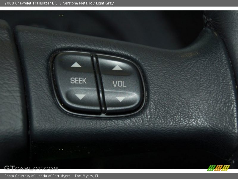 Silverstone Metallic / Light Gray 2008 Chevrolet TrailBlazer LT