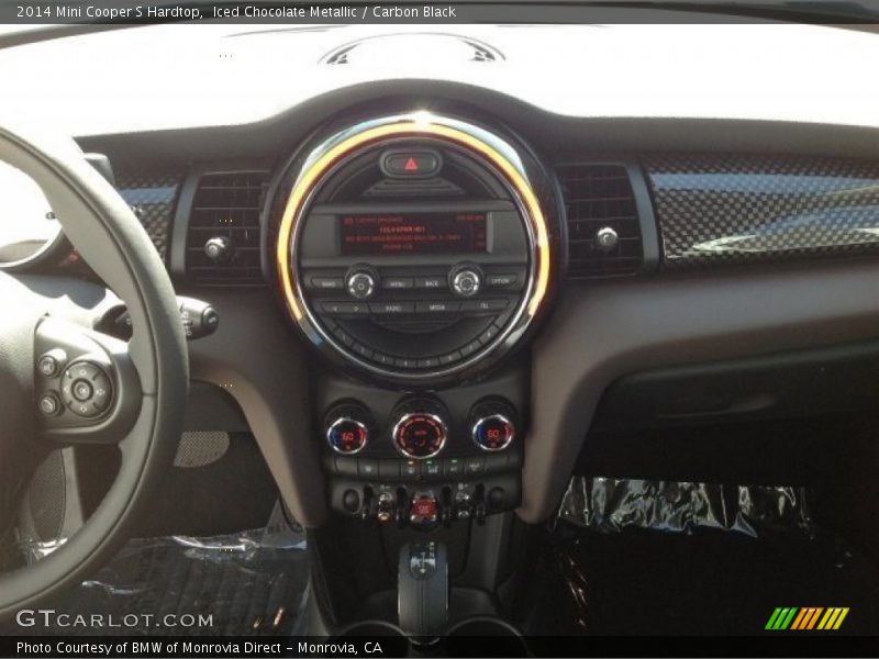 Iced Chocolate Metallic / Carbon Black 2014 Mini Cooper S Hardtop