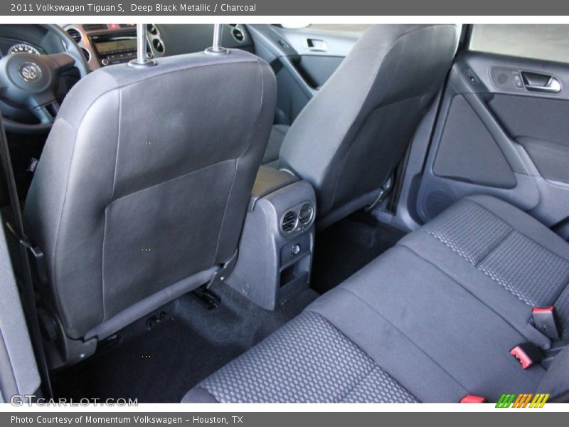 Deep Black Metallic / Charcoal 2011 Volkswagen Tiguan S