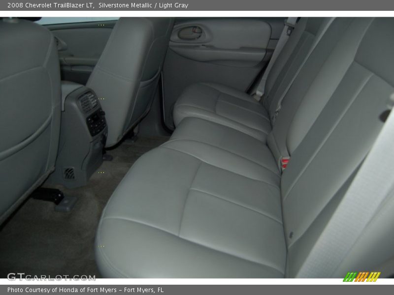 Silverstone Metallic / Light Gray 2008 Chevrolet TrailBlazer LT