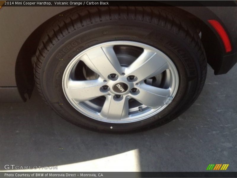 Volcanic Orange / Carbon Black 2014 Mini Cooper Hardtop