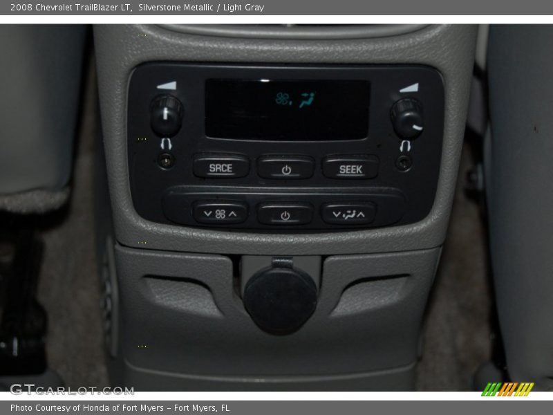Silverstone Metallic / Light Gray 2008 Chevrolet TrailBlazer LT