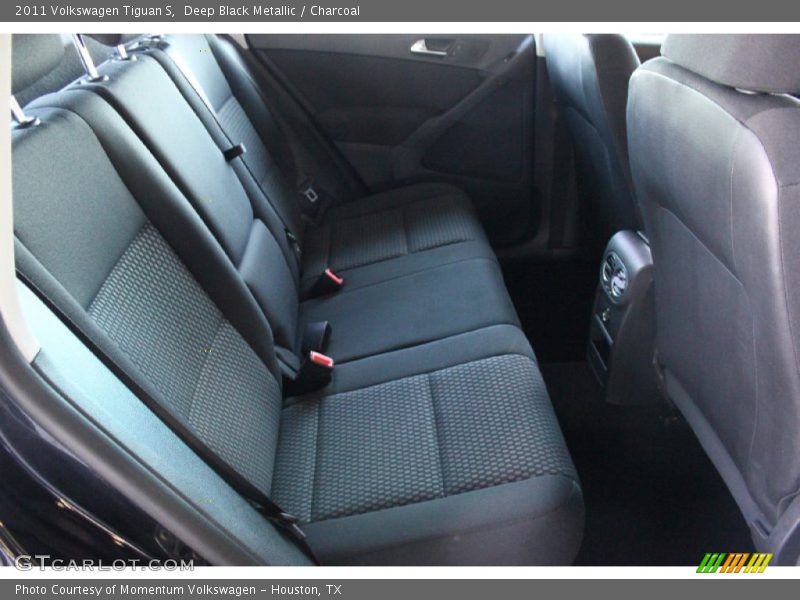 Deep Black Metallic / Charcoal 2011 Volkswagen Tiguan S